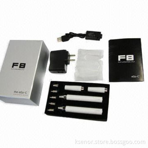 eGo-C Electronic Cigarette Starter Kit with 650/900/1,100mAh Battery Capacity